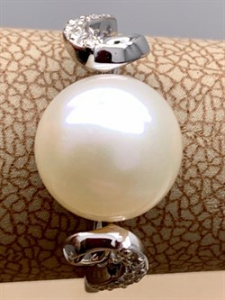 *Кольцо р.17 Белый Жемчуг д.9-9,5 цв Белое арт. 1.0243.0.b-509 Вес 2,97 г - фото 346294 *Кольцо р.17 Белый Жемчуг д.9-9,5 цв Белое арт. 1.0243.0.b-509 Вес 2,97 г - фото 346294