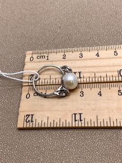 *Кольцо р.17 Белый Жемчуг д.9-9,5 цв Белое арт. 1.0243.0.b-509 Вес 2,97 г - фото 346300 *Кольцо р.17 Белый Жемчуг д.9-9,5 цв Белое арт. 1.0243.0.b-509 Вес 2,97 г - фото 346300