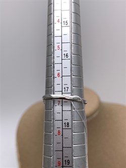 *Кольцо р.17 Белый Жемчуг д.8,5-9,5 цв Белое арт. 1.0247.0.b-143 Вес 3,04 г - фото 346313