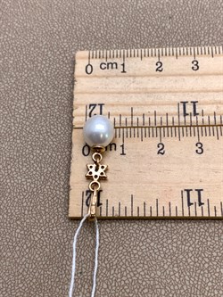 *Кулон Белый Жемчуг д.7,5-8 цв Красное арт. 3.0347.9.d-883 Вес 1,65 г - фото 346360 *Кулон Белый Жемчуг д.7,5-8 цв Красное арт. 3.0347.9.d-883 Вес 1,65 г - фото 346360