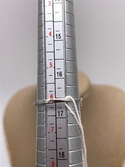 *Кольцо р.16,5 Черный Жемчуг д.9-9,5 цв Белое арт. 1.0248.9.b-598 Вес 2,21 г - фото 346404