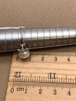 *Кольцо р.16,5 Белый Жемчуг д.9-9,5 цв Белое арт. 1.0241.0.b-412 Вес 2,93 г - фото 346413 *Кольцо р.16,5 Белый Жемчуг д.9-9,5 цв Белое арт. 1.0241.0.b-412 Вес 2,93 г - фото 346413