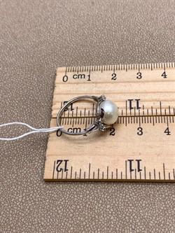 *Кольцо р.16 Белый Жемчуг д.8,5-9 цв Белое арт 1.0240.0.b-056 Вес 2,8 г - фото 346431 *Кольцо р.16 Белый Жемчуг д.8,5-9 цв Белое арт 1.0240.0.b-056 Вес 2,8 г - фото 346431