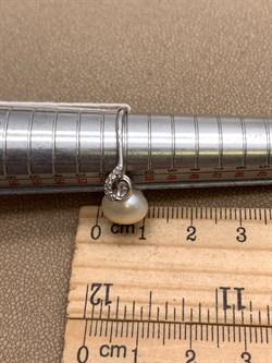 *Кольцо р.16,5 Белый Жемчуг д.9-9,5 цв Белое арт. 1.0243.0.b-266 Вес 2,87 г - фото 346433 *Кольцо р.16,5 Белый Жемчуг д.9-9,5 цв Белое арт. 1.0243.0.b-266 Вес 2,87 г - фото 346433