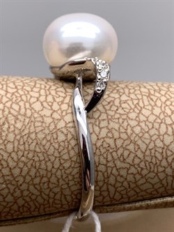 *Кольцо р.16,5 Белый Жемчуг д.9-9,5 цв Белое арт. 1.0248.0.b-269 Вес 2,86 г - фото 346446 *Кольцо р.16,5 Белый Жемчуг д.9-9,5 цв Белое арт. 1.0248.0.b-269 Вес 2,86 г - фото 346446