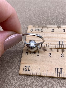 *Кольцо р.16,5 Белый Жемчуг д.9-9,5 цв Белое арт. 1.0248.0.b-269 Вес 2,86 г - фото 346449 *Кольцо р.16,5 Белый Жемчуг д.9-9,5 цв Белое арт. 1.0248.0.b-269 Вес 2,86 г - фото 346449