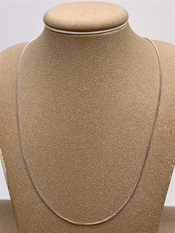 *Цепь 60 см. цв Белое "ПАНЦИРЬ" арт. ЦП130А2гР-А588-015 (Вес 2,36 г) - фото 346485