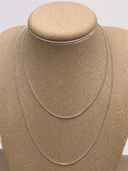 *Цепь 60 см. цв Белое "ПАНЦИРЬ" арт. ЦП130А2гР-А588-015 (Вес 2,36 г) - фото 346488 *Цепь 60 см. цв Белое "ПАНЦИРЬ" арт. ЦП130А2гР-А588-015 (Вес 2,36 г) - фото 346488