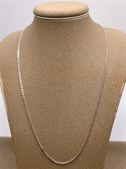*Цепь 50 см. цв Белое "ЯКОРЬ" арт. ЦЯ140БгР-А588-244 (Вес 2,97 г) - фото 346502