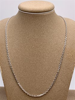 *Цепь р.45 Якорь цв Белое арт. ЦЯ160СА4гР-А588-230 Вес 5,5 г - фото 346518