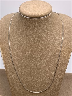 *Цепь 45 см. цв Белое арт. ЦП135УКА1ПгР-А588-877 (Вес 4,11 г) - фото 346538 *Цепь 45 см. цв Белое арт. ЦП135УКА1ПгР-А588-877 (Вес 4,11 г) - фото 346538