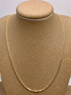 *Цепь 50 см. цв Лимонное "ЯКОРЬ" арт. ЦЯ150СА4-А53-747 (Вес 4,52 г) - фото 346605