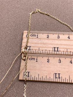 *Цепь 50 см. цв Лимонное "ЯКОРЬ" арт. ЦЯ150СА4-А53-747 (Вес 4,52 г) - фото 346606