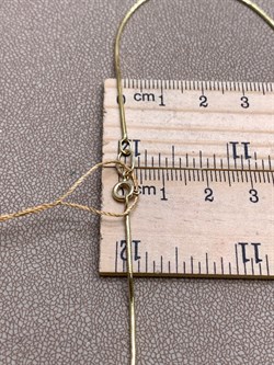 *Цепь "Снейк" 40 см. цв Лимонное арт. ЦП140УКА1П-А53-578, (Вес 5,13 г) - фото 346621 *Цепь "Снейк" 40 см. цв Лимонное арт. ЦП140УКА1П-А53-578, (Вес 5,13 г) - фото 346621