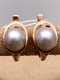 *Серьги  д.6,5-7 Серебристый Жемчугцв Красное арт. 2.0676.0.d-908 Вес 4,83 г - фото 346635 *Серьги  д.6,5-7 Серебристый Жемчугцв Красное арт. 2.0676.0.d-908 Вес 4,83 г - фото 346635