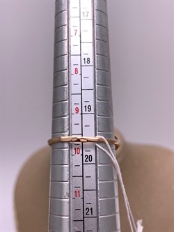 *Кольцо р.19,5 д.11-11,5 Серебристый Жемчуг цв Красное арт. 1.0837.3.b-713 Вес 5,21 г - фото 346688