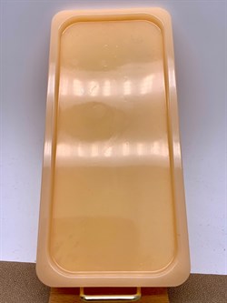 Поднос арт 071725 Бежевый вес 76,32 гр 8*17,5 см Украшение для интерьера Ручная работа - фото 346808