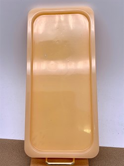 Поднос арт 071725 Бежевый вес 76,32 гр 8*17,5 см Украшение для интерьера Ручная работа - фото 346809