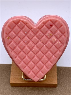Шкатулка сердце вафелька арт 072125 Пудровый розовый вес 78,08 гр 7*8*3 см Украшение для интерьера Ручная работа - фото 346820 Шкатулка сердце вафелька арт 072125 Пудровый розовый вес 78,08 гр 7*8*3 см Украшение для интерьера Ручная работа - фото 346820