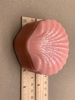 Шкатулка ракушка арт 073025 Пудровый вес 126,42 гр Украшение для интерьера Ручная работа - фото 346855 Шкатулка ракушка арт 073025 Пудровый вес 126,42 гр Украшение для интерьера Ручная работа - фото 346855