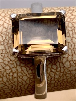 *Кольцо р.18 Дымчатый Кварц Раухтопаз арт. 3087003194-126 Вес 2,41 г - фото 346915 *Кольцо р.18 Дымчатый Кварц Раухтопаз арт. 3087003194-126 Вес 2,41 г - фото 346915