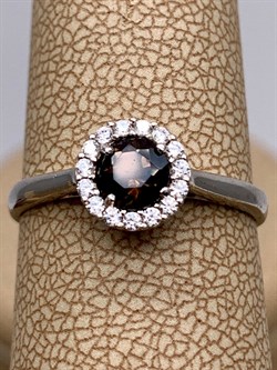 *Кольцо р.17,5 Дымчатый Кварц Раухтопаз арт. 3797003193Л-713 Вес 1,73 г - фото 346927 *Кольцо р.17,5 Дымчатый Кварц Раухтопаз арт. 3797003193Л-713 Вес 1,73 г - фото 346927