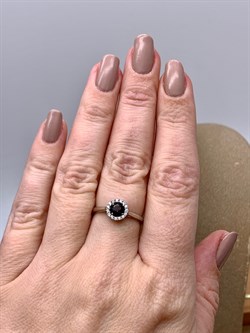 *Кольцо р.17,5 Дымчатый Кварц Раухтопаз арт. 3797003193Л-713 Вес 1,73 г - фото 346928 *Кольцо р.17,5 Дымчатый Кварц Раухтопаз арт. 3797003193Л-713 Вес 1,73 г - фото 346928