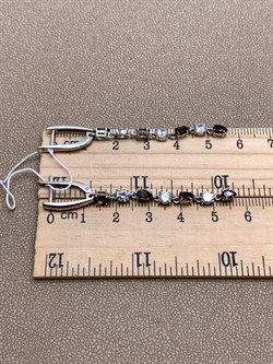 *Серьги Дымчатый Кварц Раухтопаз арт. 2340102513-984 Вес 4,55 г - фото 346959 *Серьги Дымчатый Кварц Раухтопаз арт. 2340102513-984 Вес 4,55 г - фото 346959