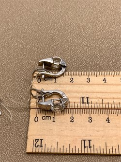 *Серьги Горный Хрусталь арт. 2340521118-120 Вес 5,52 г - фото 346965 *Серьги Горный Хрусталь арт. 2340521118-120 Вес 5,52 г - фото 346965