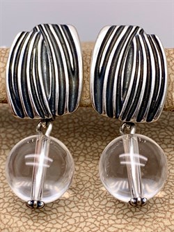 *Серьги Горный Хрусталь арт. 2310521356-306 Вес 7,12 г - фото 346982 *Серьги Горный Хрусталь арт. 2310521356-306 Вес 7,12 г - фото 346982