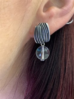 *Серьги Горный Хрусталь арт. 2310521356-306 Вес 7,12 г - фото 346983 *Серьги Горный Хрусталь арт. 2310521356-306 Вес 7,12 г - фото 346983