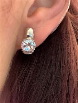 *Серьги Горный Хрусталь арт. 2340521117-259 Вес 4,56 г - фото 346990 *Серьги Горный Хрусталь арт. 2340521117-259 Вес 4,56 г - фото 346990