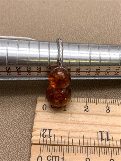 *Кольцо р.19 Шары Янтарь арт. 1340484318-1-580 Вес 3,33 г - фото 347022 *Кольцо р.19 Шары Янтарь арт. 1340484318-1-580 Вес 3,33 г - фото 347022