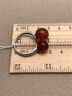 *Кольцо р.19 Шары Янтарь арт. 1340484318-1-580 Вес 3,33 г - фото 347031 *Кольцо р.19 Шары Янтарь арт. 1340484318-1-580 Вес 3,33 г - фото 347031