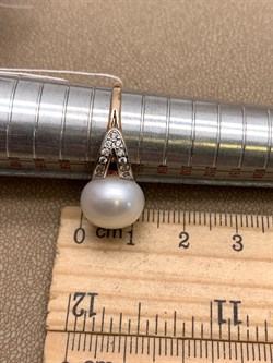 *Кольцо р.18 Белый Жемчуг д.11,5-12 цв Красное арт. 1.0848.0.b-392 Вес 4,58 г - фото 347176 *Кольцо р.18 Белый Жемчуг д.11,5-12 цв Красное арт. 1.0848.0.b-392 Вес 4,58 г - фото 347176