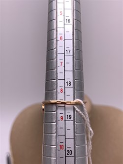 *Кольцо р.18,5 Белый Жемчуг д.12-12,5 цв Красное арт. 1.0908.0.b-294 Вес 4,72 г - фото 347271