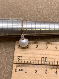 *Кольцо р.17,5 Белый Жемчуг д.10-10,5 цв Красное арт. 1.0966.0.b-435 Вес 3,02 г - фото 347316 *Кольцо р.17,5 Белый Жемчуг д.10-10,5 цв Красное арт. 1.0966.0.b-435 Вес 3,02 г - фото 347316