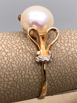 *Кольцо р.18 Белый Жемчуг д.8-8,5 цв Красное арт. 1.0247.0.b-720 Вес 2,87 г - фото 347351 *Кольцо р.18 Белый Жемчуг д.8-8,5 цв Красное арт. 1.0247.0.b-720 Вес 2,87 г - фото 347351