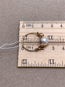 *Кольцо р.18 Белый Жемчуг д.8-8,5 цв Красное арт. 1.0247.0.b-720 Вес 2,87 г - фото 347356 *Кольцо р.18 Белый Жемчуг д.8-8,5 цв Красное арт. 1.0247.0.b-720 Вес 2,87 г - фото 347356