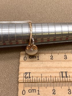 *Кольцо р.16,5 Белый Жемчуг д.9-9,5 цв Красное арт. 1.0249.0.b-627 Вес 3,7 г - фото 347373 *Кольцо р.16,5 Белый Жемчуг д.9-9,5 цв Красное арт. 1.0249.0.b-627 Вес 3,7 г - фото 347373