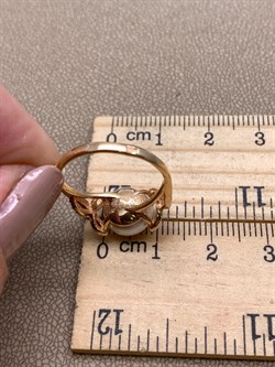 *Кольцо р.16,5 Белый Жемчуг д.9-9,5 цв Красное арт. 1.0249.0.b-627 Вес 3,7 г - фото 347379 *Кольцо р.16,5 Белый Жемчуг д.9-9,5 цв Красное арт. 1.0249.0.b-627 Вес 3,7 г - фото 347379