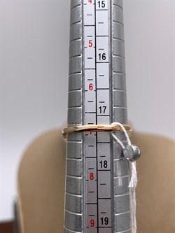 *Кольцо р.17 Белый Жемчуг д.9-9,5 цв Красное арт. 1.0249.0.b-773 Вес 3,5 г - фото 347384