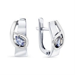 *Серьги Танзанит цв Белое арт. 2-106-860-31-678 (вес 3,98 г) - фото 35779 *Серьги Танзанит цв Белое арт. 2-106-860-31-678 (вес 3,98 г) - фото 35779