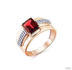 *Кольцо р.19,5 Гранат цв Красное арт. 01-2-489-0301-011-609 (вес 3,78 г) - фото 43216 *Кольцо р.19,5 Гранат цв Красное арт. 01-2-489-0301-011-609 (вес 3,78 г) - фото 43216