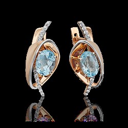 *Серьги Топаз цв Красное арт. 02-4476-00-201-1110-57-498 (вес 5,33 г) - фото 49714 *Серьги Топаз цв Красное арт. 02-4476-00-201-1110-57-498 (вес 5,33 г) - фото 49714