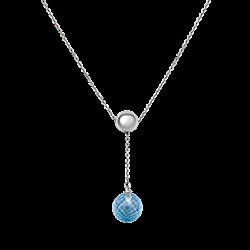 *Колье р.45-50 Топаз цв Белое арт. 07-0225-00-201-1120-46-490 (вес 3,27 г) - фото 50589 *Колье р.45-50 Топаз цв Белое арт. 07-0225-00-201-1120-46-490 (вес 3,27 г) - фото 50589