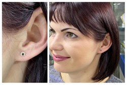 *Пусеты Белый и Черный Бр цв Лимонное арт. 2-104-191-55-315  (вес 1,33 г) - фото 58919 *Пусеты Белый и Черный Бр цв Лимонное арт. 2-104-191-55-315  (вес 1,33 г) - фото 58919