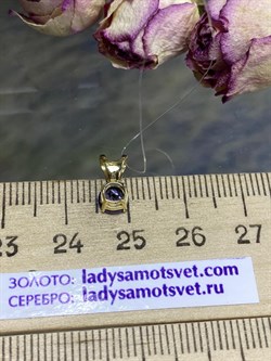 *Подвеска Танзанит цв Лимонное арт. 736431-8-2-235 (вес 0,41 г) - фото 60701 *Подвеска Танзанит цв Лимонное арт. 736431-8-2-235 (вес 0,41 г) - фото 60701