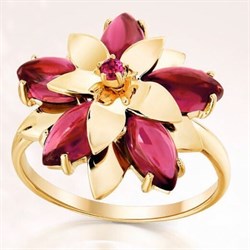 *Кольцо р.17 Родолит цв Лимонное арт. 01-2-590-1200-020-121 (вес 3,88 г) - фото 65702 *Кольцо р.17 Родолит цв Лимонное арт. 01-2-590-1200-020-121 (вес 3,88 г) - фото 65702