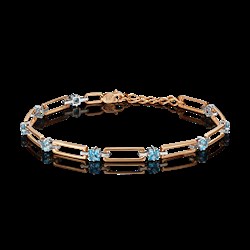 *Браслет р.17-21 Топаз цв Красное и Белое арт. 05-0637-00-201-1111-57-117 (вес 4,75 г) - фото 65889 *Браслет р.17-21 Топаз цв Красное и Белое арт. 05-0637-00-201-1111-57-117 (вес 4,75 г) - фото 65889